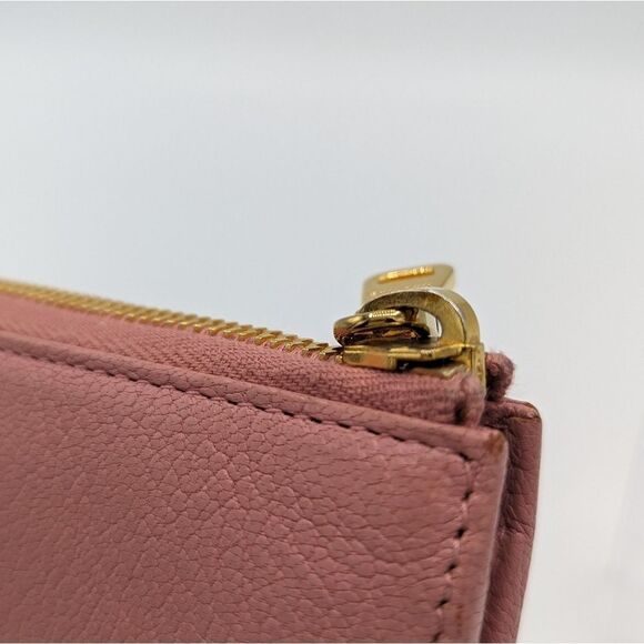Miu Miu Pink Zip Wallet - Picture 15 of 15